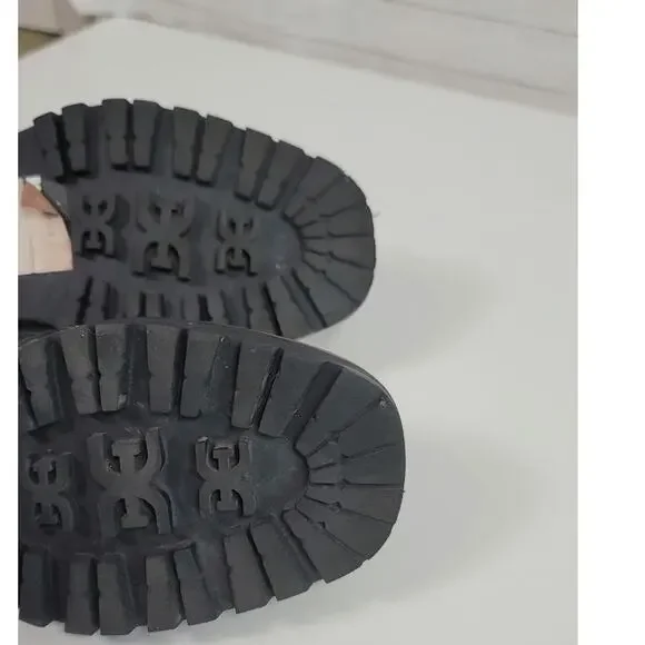 SAM EDELMAN LAURS PLATFORM LOAFERS IN BLACK PATENT LEATHER, SZ 6 - Picture 15 of 16